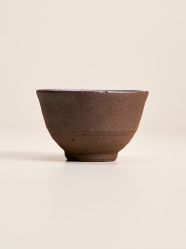 Bizen rice bowl