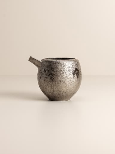 Sake pitcher, tin sprinkled